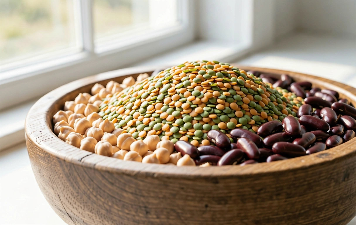 Legumi e cereali integrali
